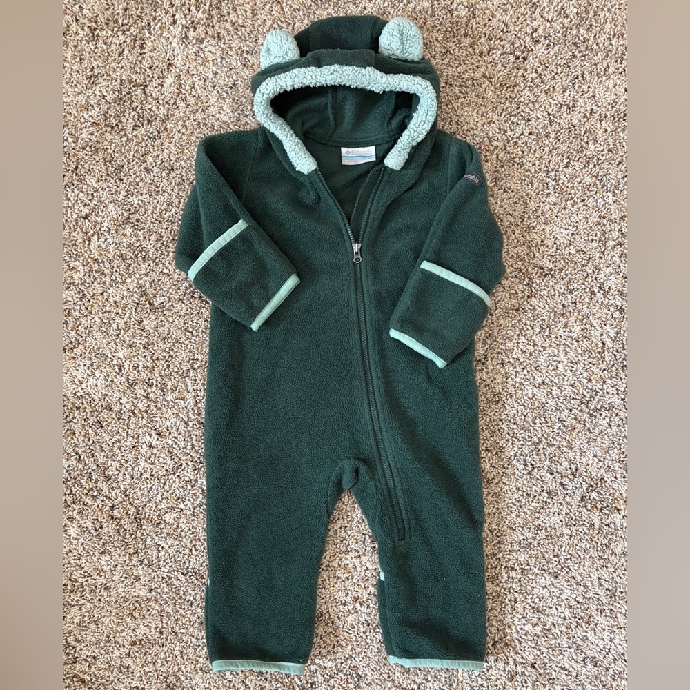 Columbia Forest Green Baby Bunting